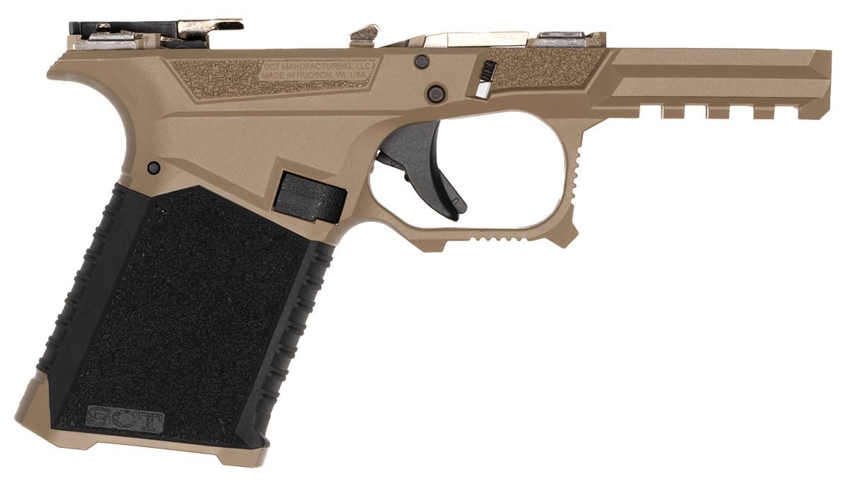SCT Manufacturing SCT-19 Full Size 9mm Luger Black/FDE Polymer Frame