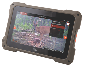 Wildgame Innovations Trail Pad SD Card Viewer Brown 7" Touchscreen 32GB x 2