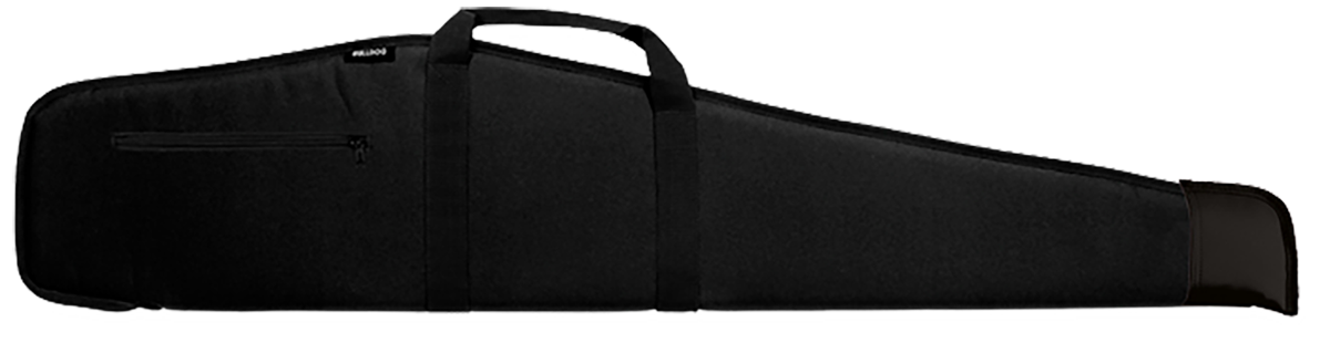 Bulldog BD20044 Deluxe 44" Black Nylon 1.75" Padding Scoped Rifle Case