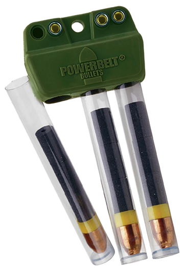 PowerBelt Bullets SpeedClip Loader 50 Cal Green Plastic 3 Capacity