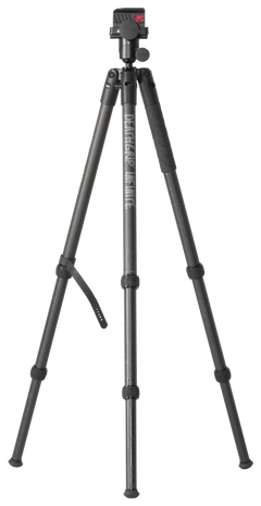 Bog-Pod DeathGrip Infinite Carbon Fiber Shooting Tripod 6.5"-59" - Ball Head, Black