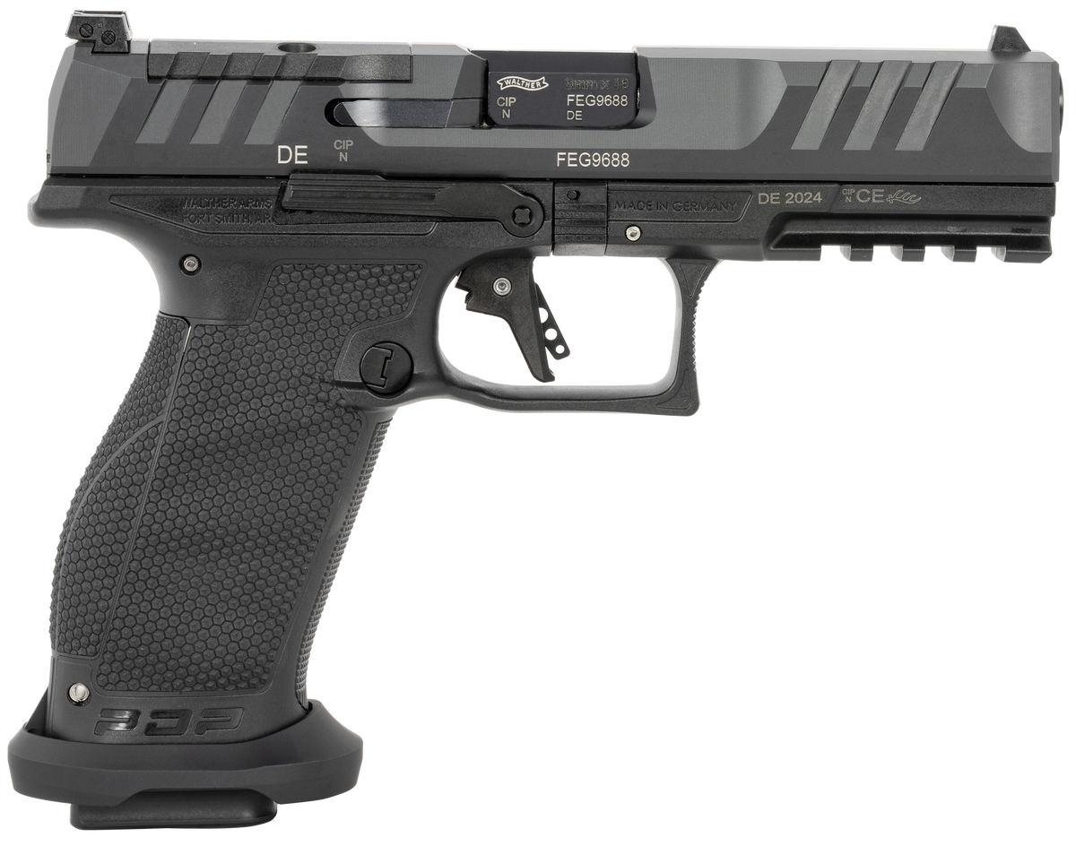 Walther Arms PDP Pro E 9mm Luger 4.5" 20+1 Optic Ready Striker-Fired Pistol