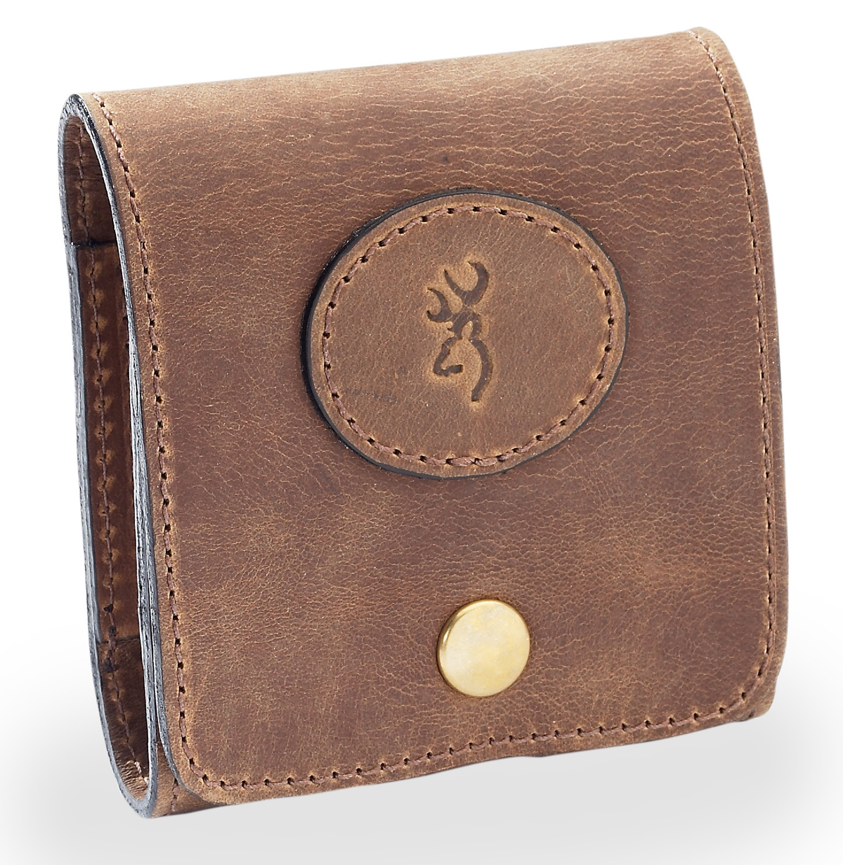 Browning Crazy Horse Leather Magnum Rifle Cartridge Case 10rd Belt Loop