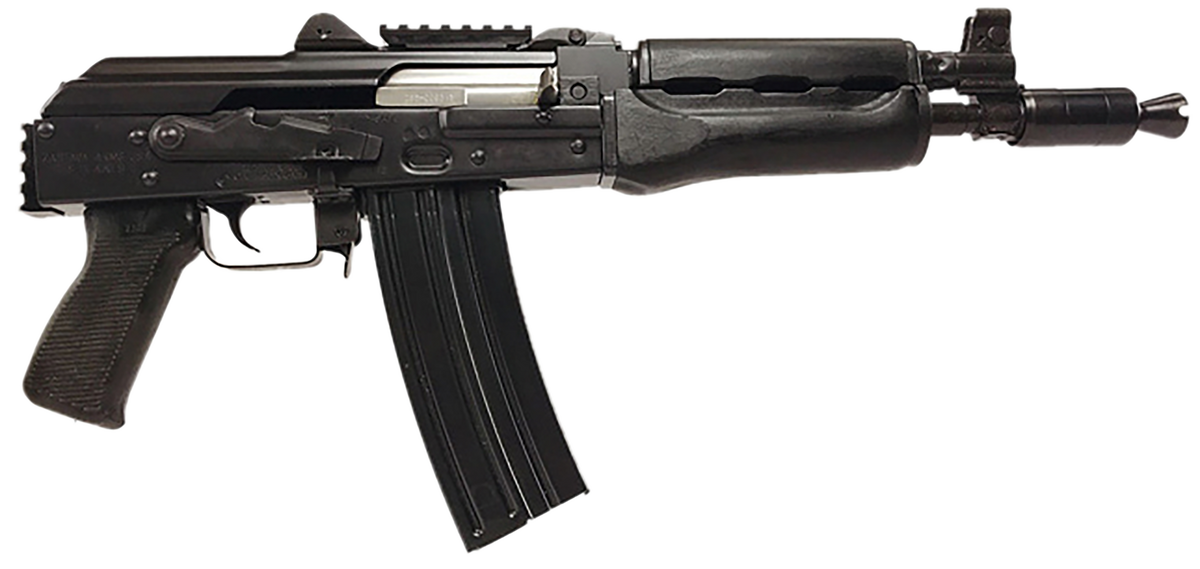Zastava Arms USA ZPAP85 5.56x45mm NATO 10" 30+1 Semi-Auto Pistol - Dark Wood Handguard