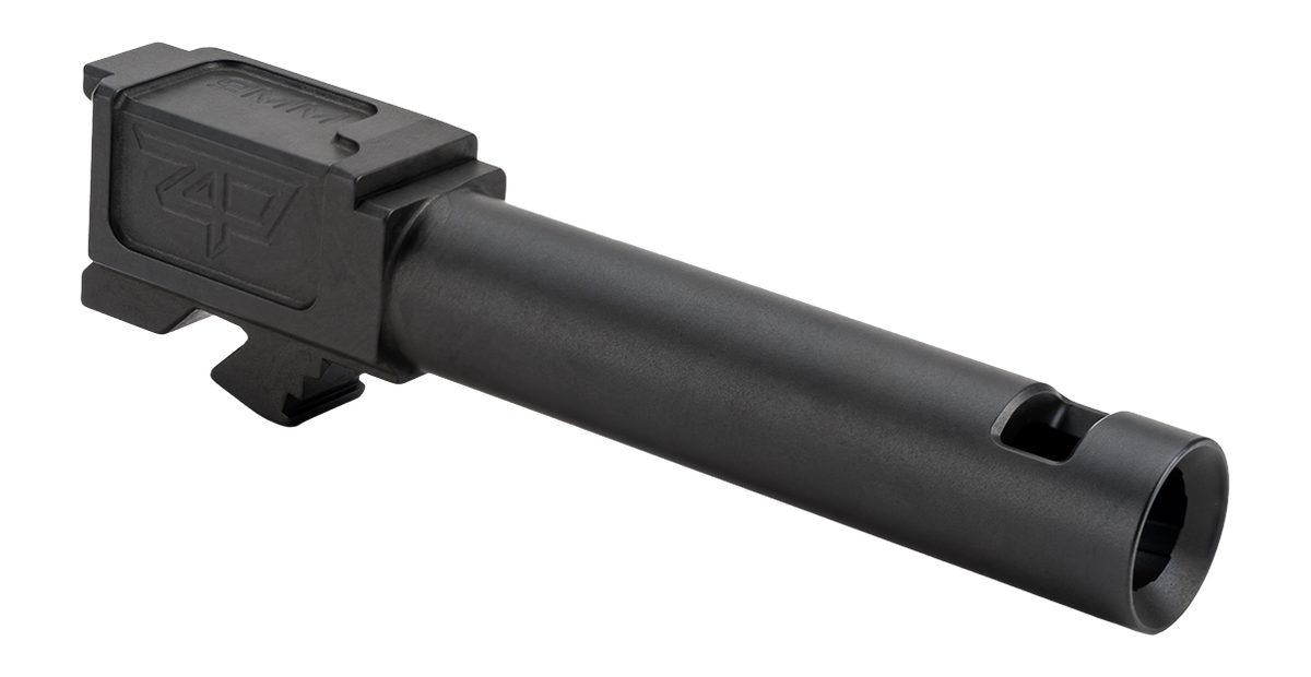 Zaffiri Precision IBS 9mm Luger 3.89" Black Nitride Stainless Steel Drop-In Barrel - Fits Glock 19 Gen 5