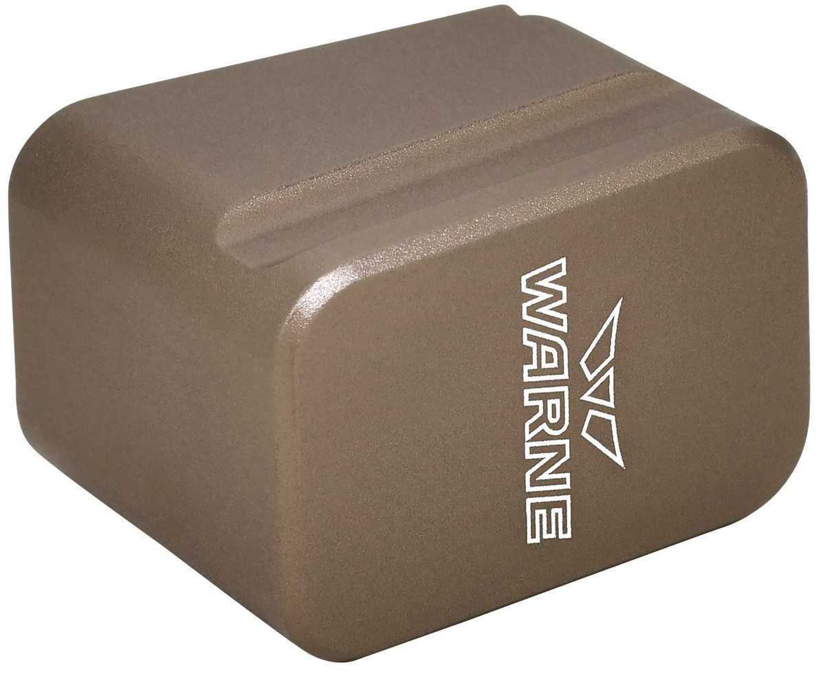 Warne 3113 Magazine Extension Glock 17/22 9mm Luger/.40 S&W +5/+4 Rd Flat Dark Earth