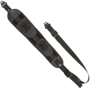 Allen 8888 Denali Black Neoprene Rifle Cartridge Sling 22"-42" Adjustable w/ Sharkskin Back