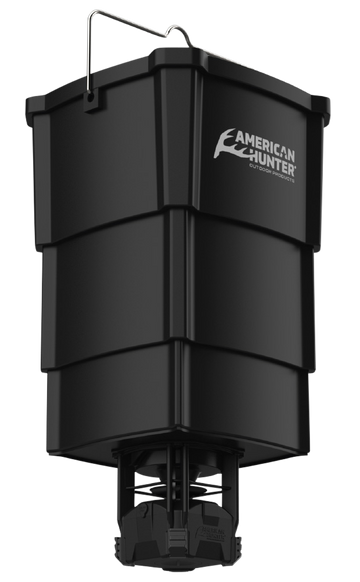 American Hunter AHNFECON Nesting Hopper 5 Gallon Collapsible Game Feeder w/Econ Feeder Kit Black
