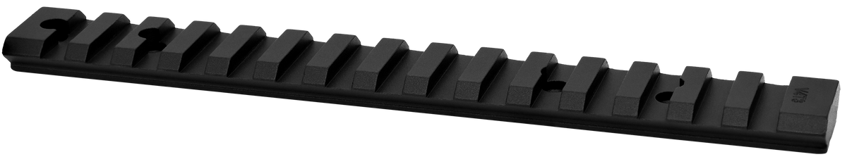 Warne Vapor Picatinny Rail Black Anodized Aluminum Tikka T3/T3x Short Action 20 MOA