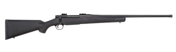 Mossberg Patriot Carbine 6.5 PRC 20" 5+1 Bolt-Action Rifle - Matte Blued Threaded Bull Barrel, Black Synthetic Stock
