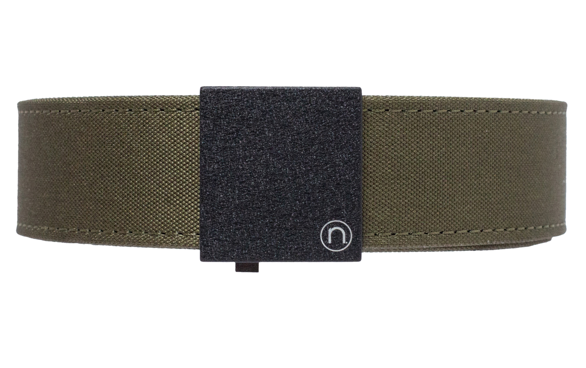Team Nexbelt Operating Supreme Appendix EDC 1.5" OD Green Nylon Belt
