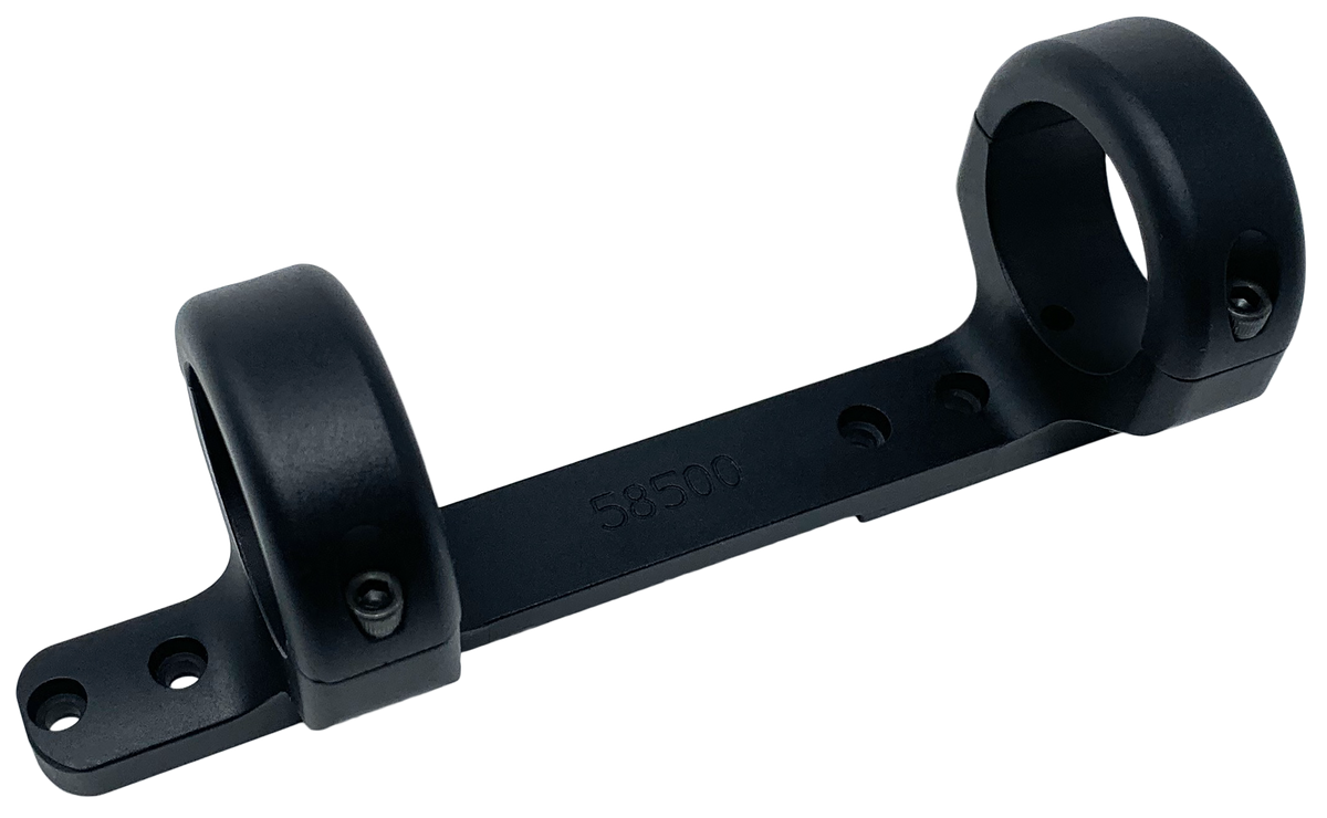 DNZ Game Reaper 1-Pc Scope Mount & Ring Combo 30mm High Matte Black - Browning BAR/BLR Long Action & Benelli R1