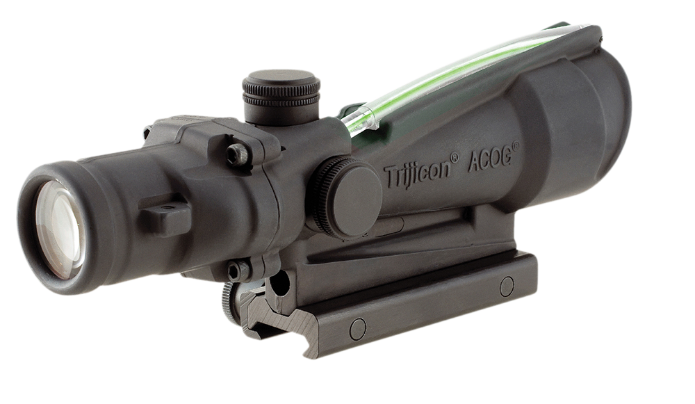 Trijicon 100161 ACOG 3.5x35mm Illuminated Green Crosshair .308/7.62 BDC Riflescope - Black