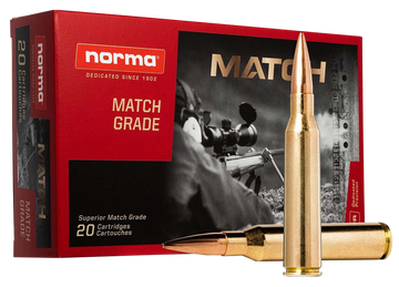 Norma Golden Target Match 338 Norma Mag 300gr HPBT 20-Rd - Box or Case