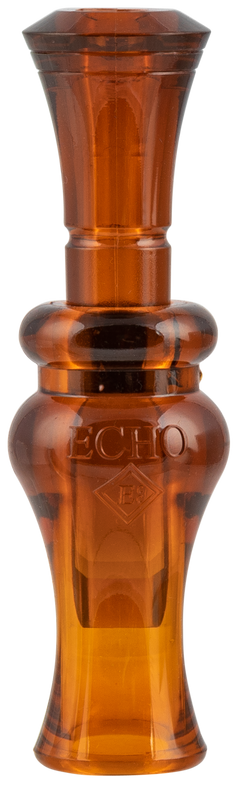 Mo Tactical Products Echo Calls Trash Talker Double Reed Mallard Duck Call - Brown Polycarbonate