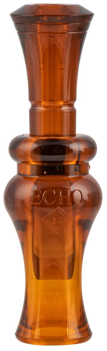 Mo Tactical Products Echo Calls Trash Talker Double Reed Mallard Duck Call - Brown Polycarbonate