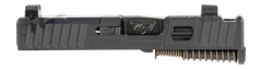 Zaffiri Precision IBS Complete Slide Glock 43 9mm RMR Cut Cerakote Black - Chunk Ported Barrel