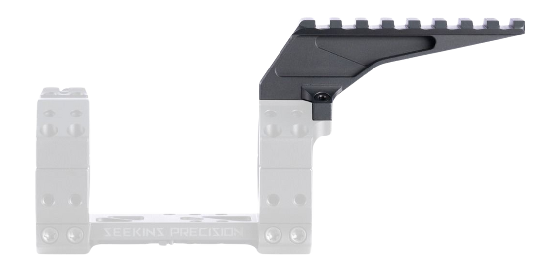 Seekins Precision X Cap Low Diving Board Top Rail Matte Black