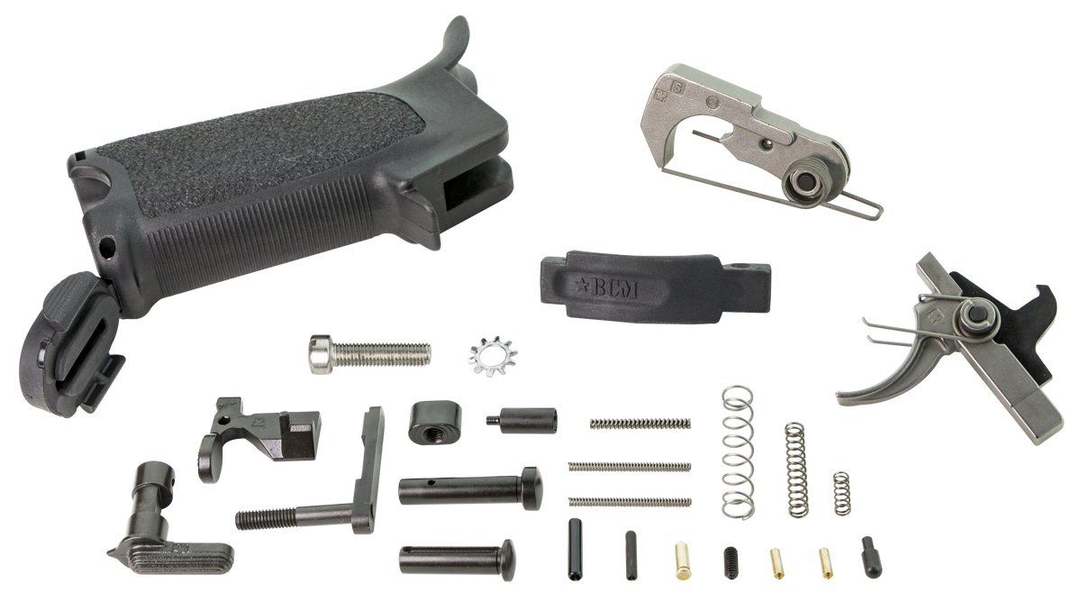 BCM ELPK-BLK Enhanced AR-15 Lower Parts Kit Black