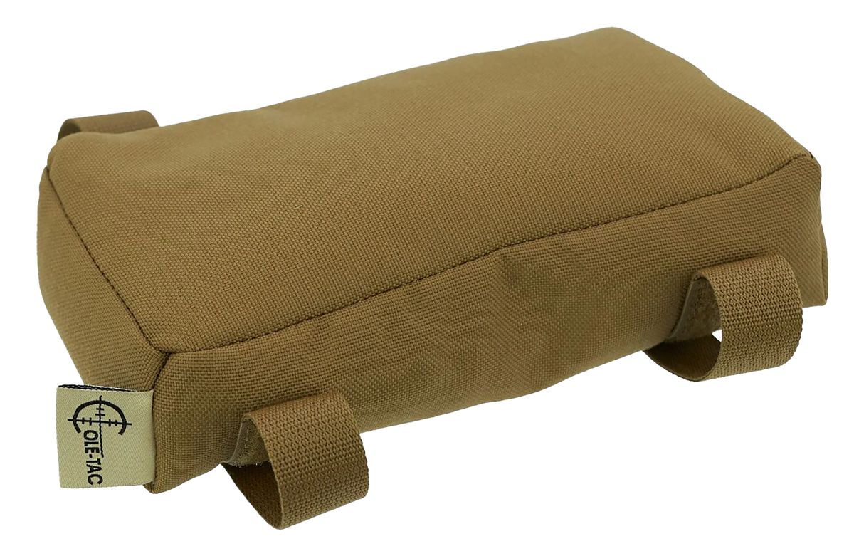 Cole-Tac FB204 Flat Bag Rifle Prefilled Coyote Brown Cordura Nylon