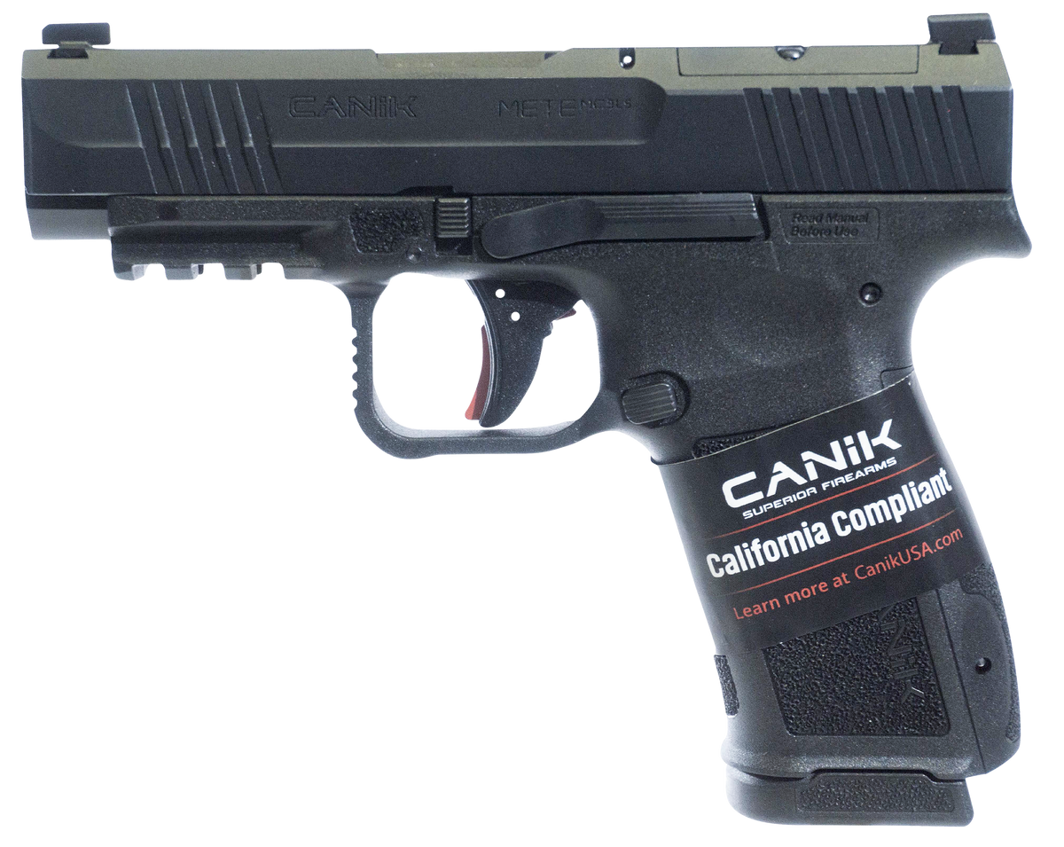Canik Mete MC9LS 9mm Luger 3.63" 10+1 Semi-Auto Pistol - CA Compliant