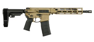 VKTR Industries VK-1 5.56 NATO 11.5" 30+1 Semi-Auto Pistol - FDE - SBA3 Brace