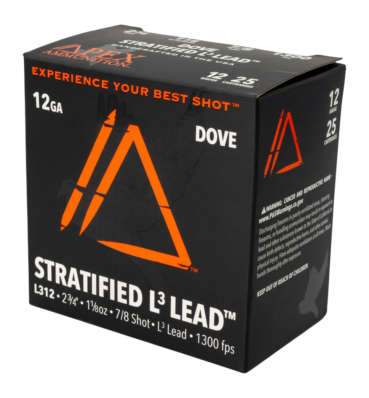 Apex Ammunition ED12-78 12 Gauge 2.75" 1-1/8 oz #7.5 Shot - Box or Case