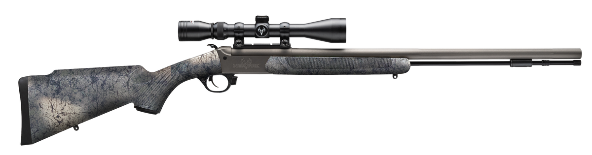 Traditions NitroBolt 50 Cal Firestick 24" Bolt-Action Muzzleloader w/3-9x40 Scope