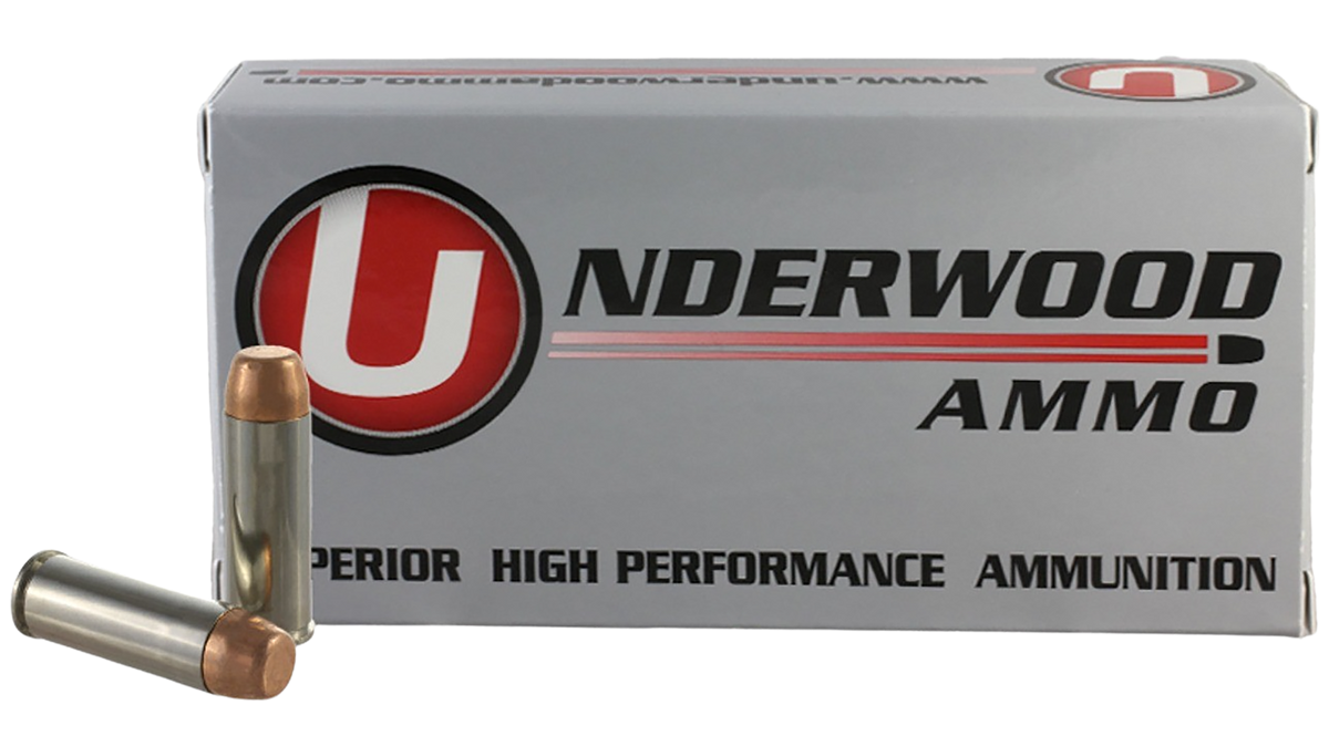 Underwood Ammo 45 Colt 250gr Full Metal Jacket Flat Nose - Box or Case