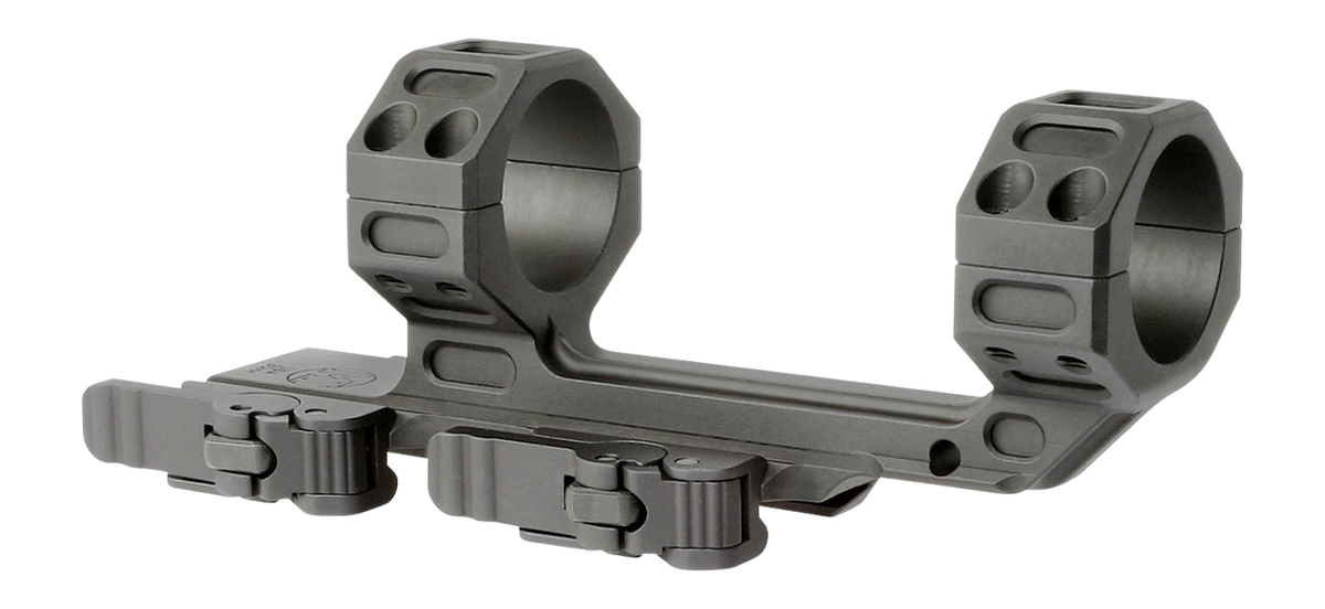 Midwest Industries MK2 QD 30mm Standard Scope Mount - Black Hardcoat Anodized