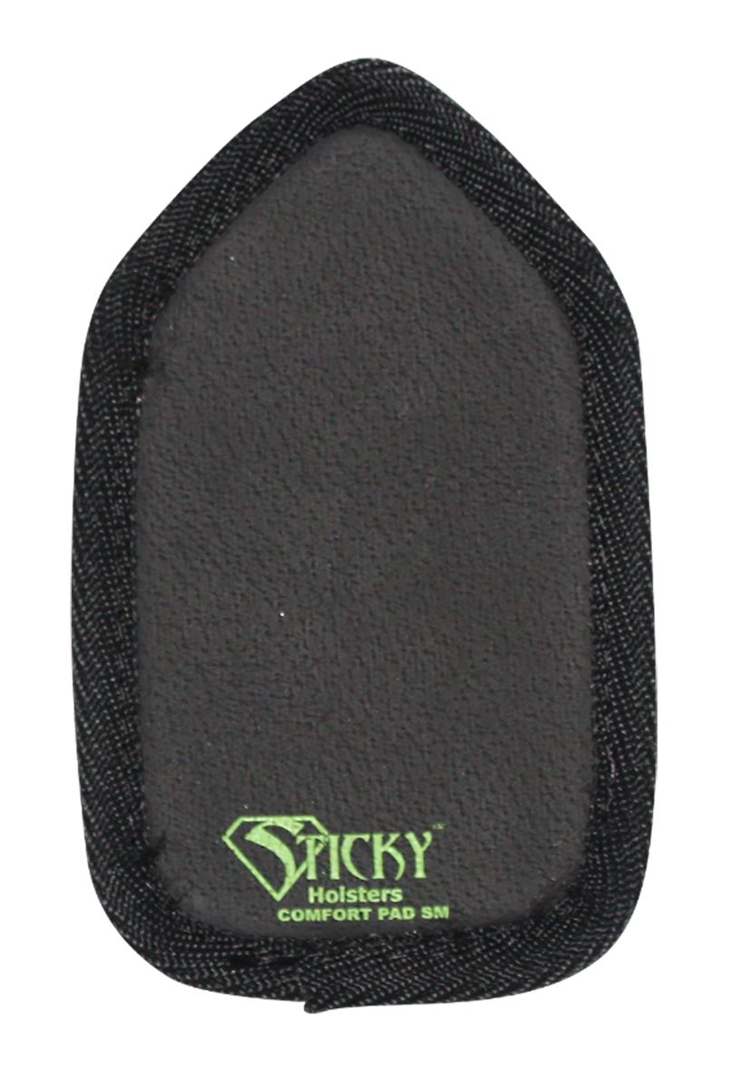 Sticky Holsters Comfort Pad IWB Holster Cushion - Small Black Foam Hook & Loop Ambidextrous