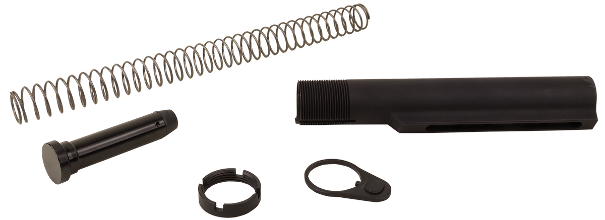 Advanced Technology A5101050 AR-15 Commercial Buffer Tube Assembly 7.8" 6-Position Black