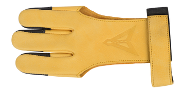 30-06 Outdoors Soft Touch Elite 3-Finger Shooting Glove - Tan Medium