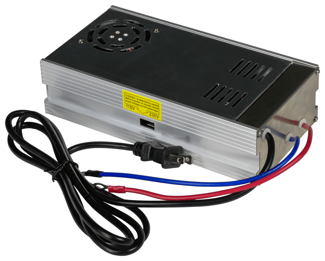 Hatsan USA TactAir Spark 12V DC Power Supply for PCP Compressor - 120V AC, 50A 600W