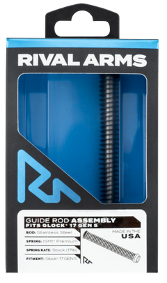 Rival Arms RA50G121S Guide Rod Assembly Silver Stainless Steel for Glock 17 Gen5