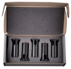 SilencerCo AC728 Osprey/Octane Piston Kit 5-Piece Stainless Steel - Black Nitride
