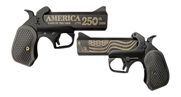Bond Arms America 250th Anniversary 45 Colt/410 Bore 2-Shot 4.25" Derringer - Black Cerakote