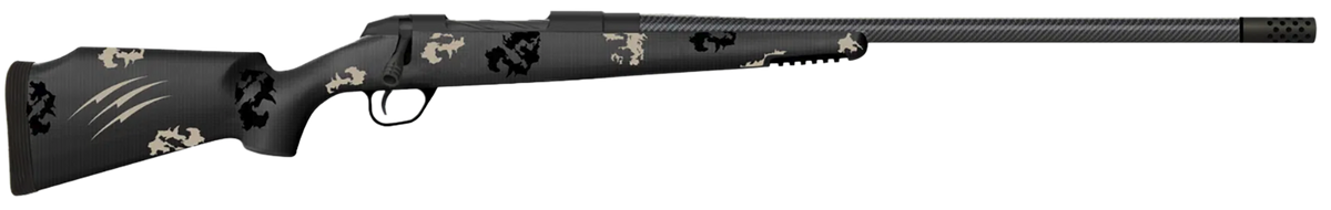 Fierce Firearms Carbon Rage 7mm PRC 22" 3+1 Bolt-Action Rifle - Black Cerakote / Urban Camo