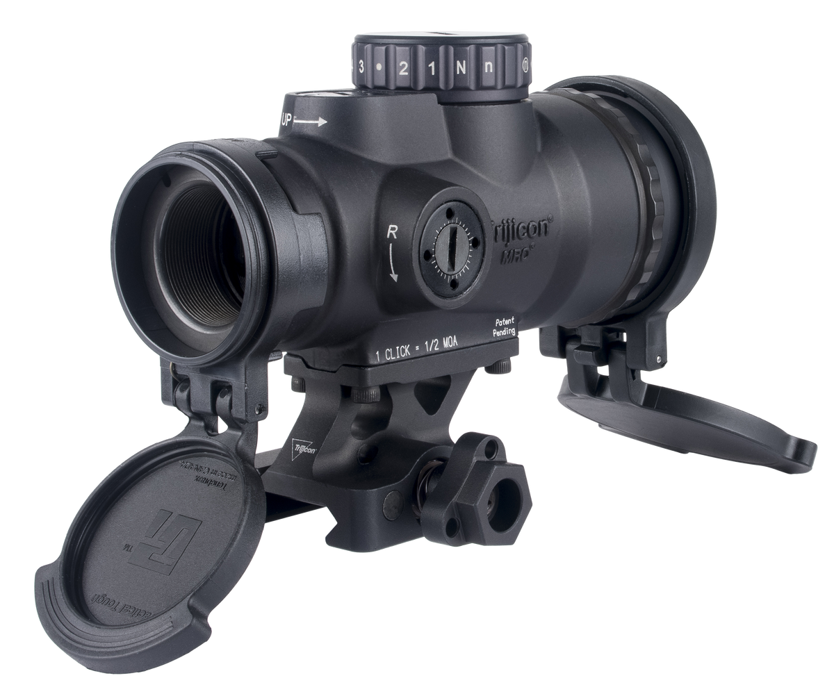 Trijicon MRO HD Patrol 1x25mm 68 MOA/2 MOA Red Dot Sight - Matte Black