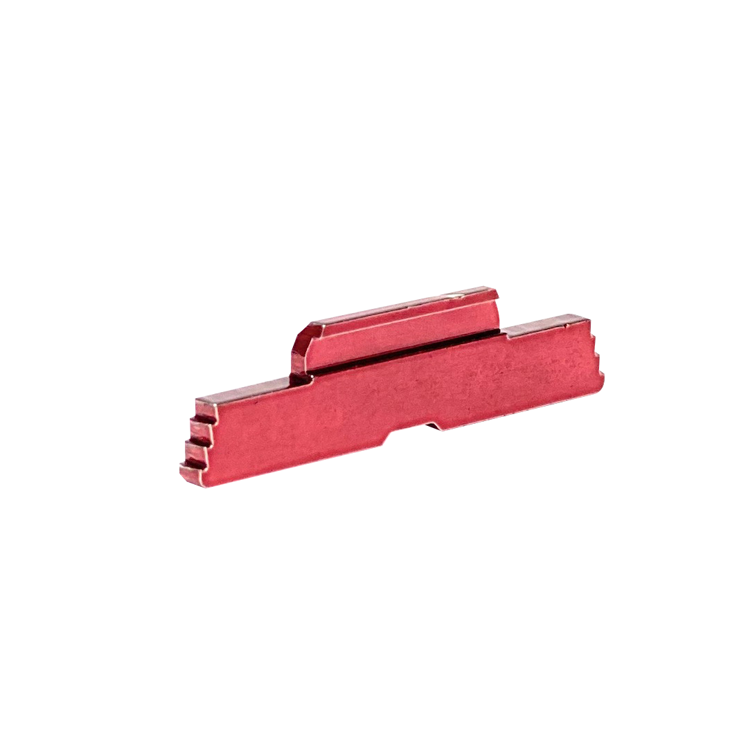 Cross Armory CRG5SLRD Extended Slide Lock Compatible w/Glock Gen1-5/P80 Red Steel