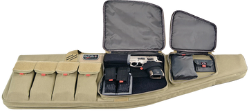 G Outdoors T42ART Tactical AR Case 42" Tan 1000D Polyester - Holds 1 Rifle
