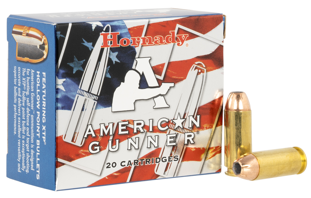 Hornady American Gunner 10mm Auto 155gr XTP Hollow Point - Box or Case
