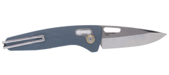 S.O.G One-Zero XR 3.10" Folding Plain CPM S35VN Steel Blade Smoke Gray Aluminum Handle