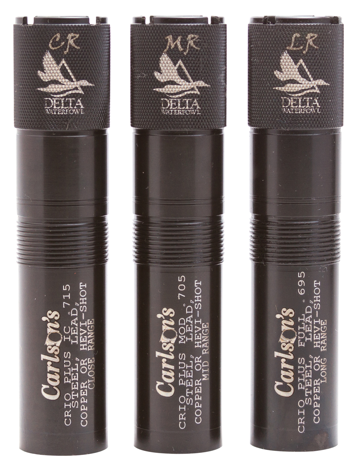 Carlsons 07579 Delta Waterfowl Benelli Crio Plus 12 Gauge Close/Mid/Long Range 17-4 Stainless Choke Tube Set
