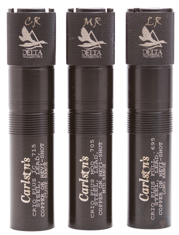Carlsons 07579 Delta Waterfowl Benelli Crio Plus 12 Gauge Close/Mid/Long Range 17-4 Stainless Choke Tube Set