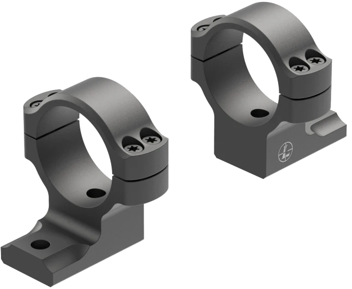 Leupold BackCountry 30mm High 2-Piece Ring Mount Matte Black - Tikka T3/T3X
