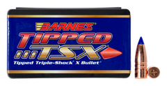 Barnes Bullets Tipped TSX 35 Cal .358 180gr TTSX Flat Base - 50/Box