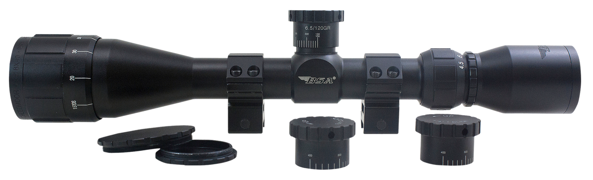 BSA Sweet 6.5 Creedmoor 4.5-18x 40mm AO 1" Tube 30/30 Duplex Rifle Scope