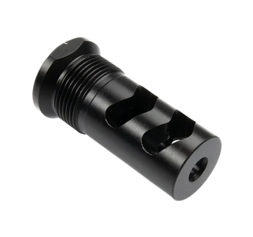 Wilson Combat Whisper Muzzle Brake 5.56 NATO 1/2x28 Black Melonite