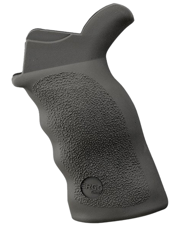 Ergo Tactical Deluxe AR-15/AR-10 Pistol Grip - Suregrip Rubber - Black